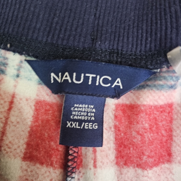 ★SOLD★ Nautica: Red Plaid Pajama Set Men's/Unisex ❤️ - Picture 5 of 12
